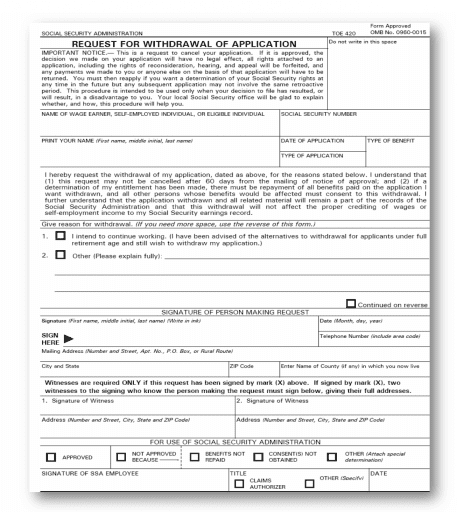 Social Security retirement rules