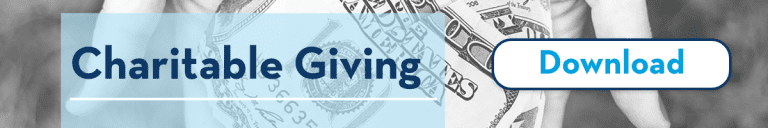 Download the Charitable Giving: Steps on Informed Donating Guide