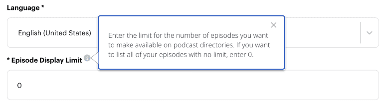 Libsyn Episode Limits