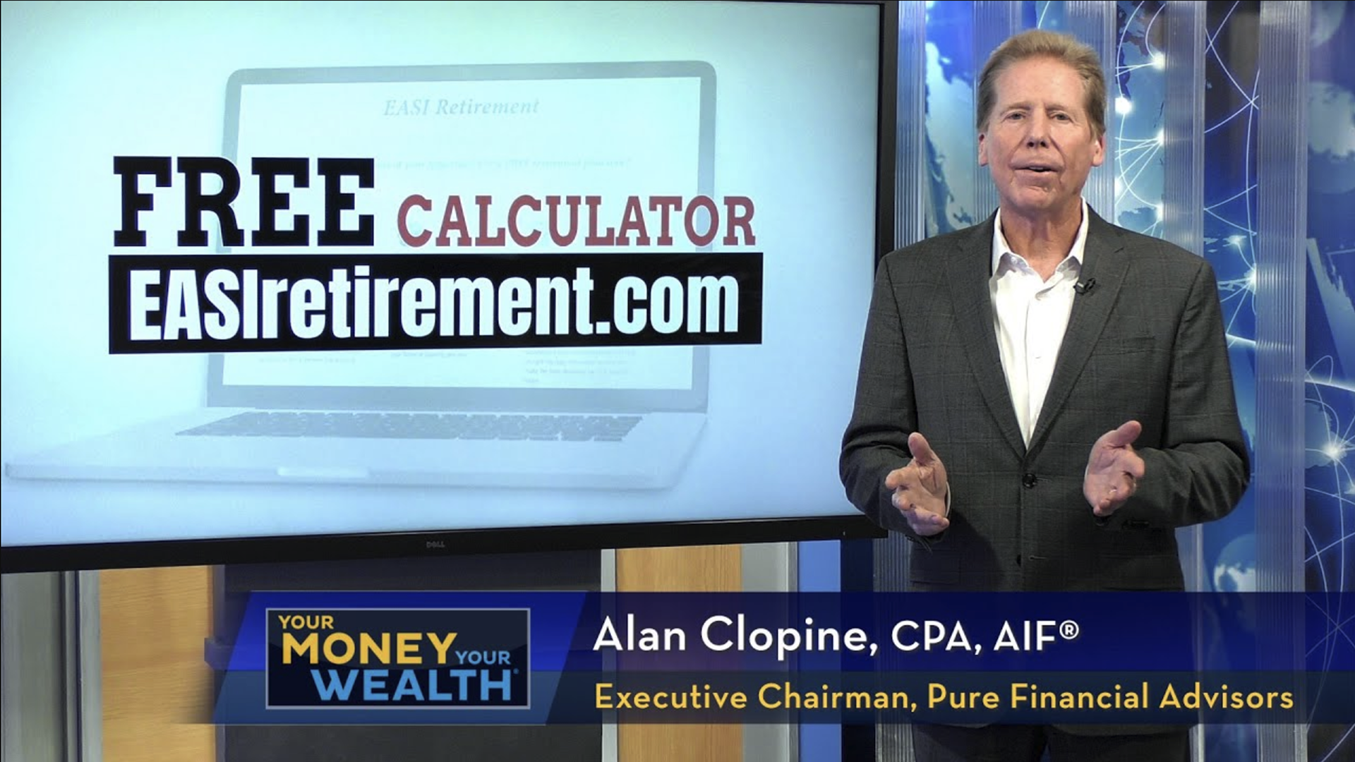 EASI Retirement Spitball Analysis Free Retirement Calculator - Your Money, Your Wealth® TV - S9 | E12